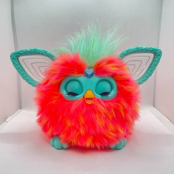 Hasbro 2023 Coral Interactive Furby Light Up Ears - tested works - furby only - Picture 2 of 6